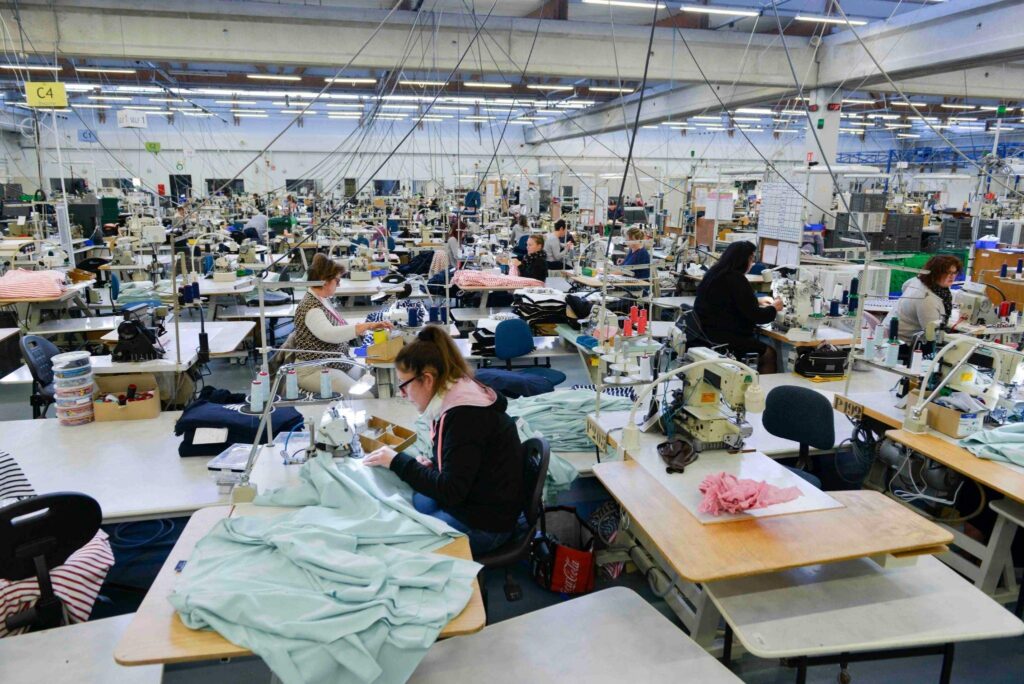 Clothing Manufacturing Process 